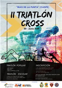 II Triatlón Escolar Mas de la Punta - Caspe