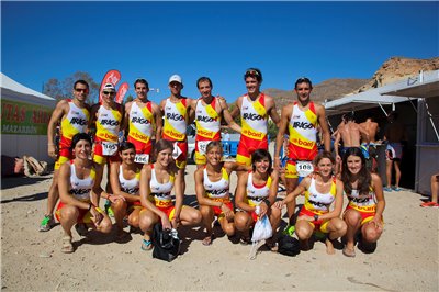 Aragón finaliza en undécima posición en el Campeonato de España de Triatlón por CCAA