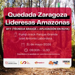 LIDERESAS ZARAGOZA - Sesión BTT 