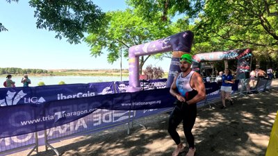 Ejea de los Caballeros puso el broche final a los Campeonatos de Aragón de Triatlón 2026