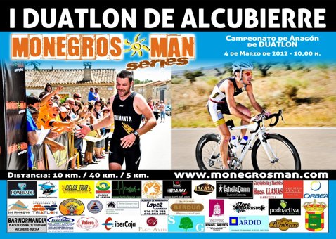 Lista de inscritos para el Duatlón de Alcubierre-Campeonato de Aragón